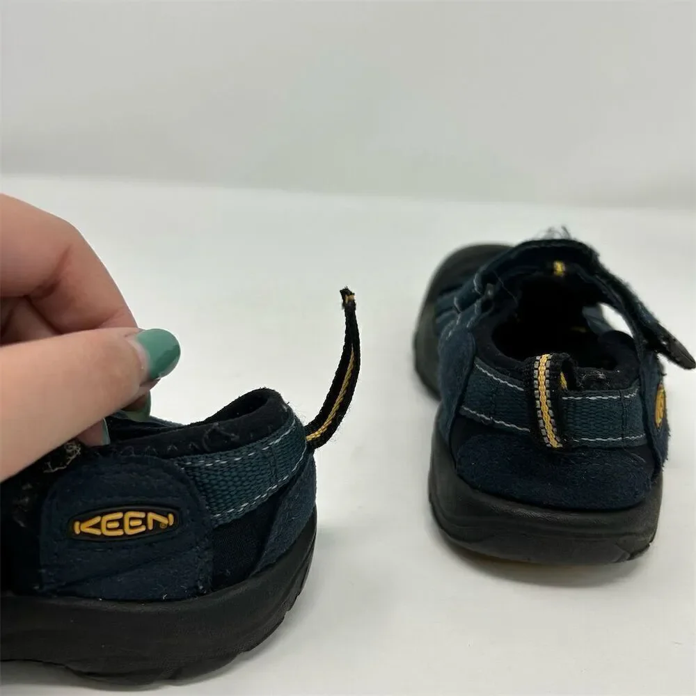 KEEN Newport H2 Youth Kids Waterproof Sandals Navy Blue Size 13